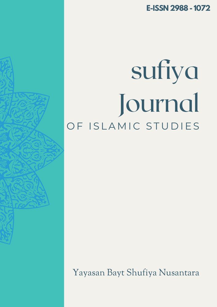 					View Vol. 1 No. 2 (2023): Sufiya Journal of Islamic Studies
				